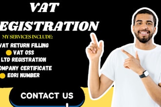 uk eu vat registration llc ein registration