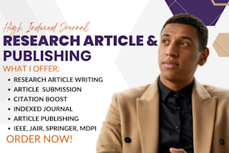 write, format, and publish research article in indexed journal on google scholar