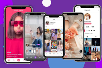 develop short video app like tiktok clone app reels app live streaming app