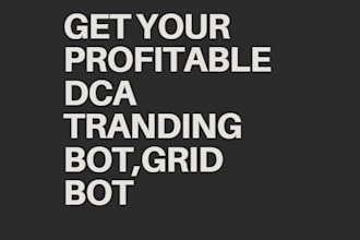 develop dca and grid trading bot in crypto,future bot,hft bot