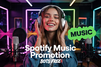 do spotify album promotion, spotify music track promotion