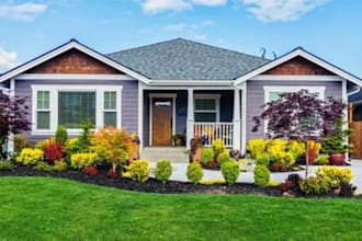 design, render your backyard landscape, frontyard, garden, terrace, site plan