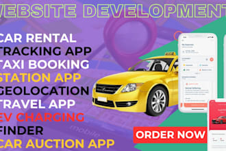 do car rental app tracking app logistic app for android ios in dot net maui