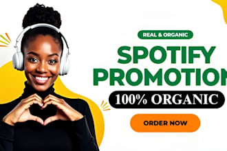 spotify, amazon and apple music promotion to reach active listeners
