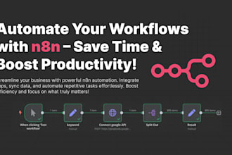 automate your tasks with n8n to save time and boost efficiency