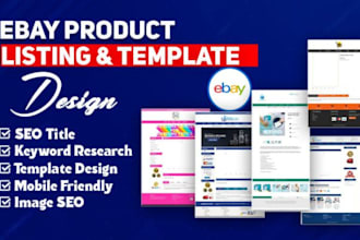 do SEO product upload on ebay, etsy, poshmark, mercari, depop, vinted, grailed