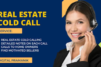 cold call and qualify mortgage leads, set appointments and real estate leads