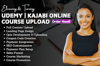 do udemy video content upload, wordpress course website, online course creation