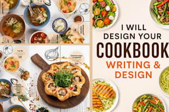 cookbook design recipe cookbook formatting meal plan recipe book as nutritionist