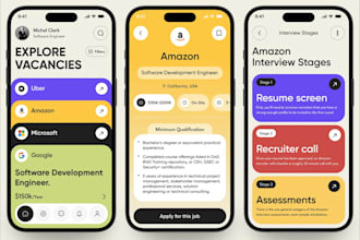 develop job portal app job finder app recruiter app or job listing app job board