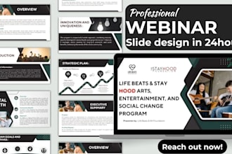 workshop, training, student online course powerpoint presentation slides webinar
