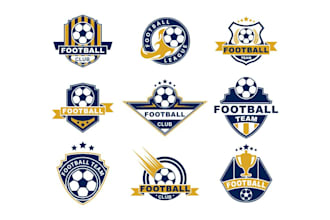 create a soccer, football club logo professionally