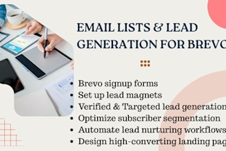 do email list and lead generation for brevo