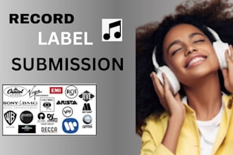 do record label submission to top active label manager to get signed