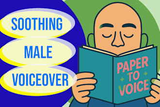 narrate short stories and audiobook samples with clarity and emotion