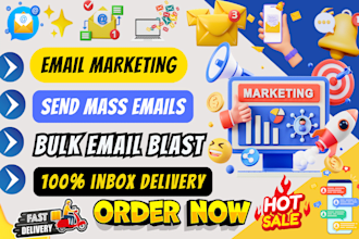 send bulk emails, cold emails, mass emails, mailchimp email marketing, bulk sms