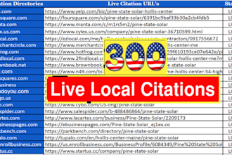 local citations and usa local citation and uk local citation for gmb citation
