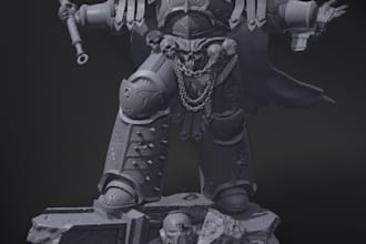 miniatures terrain warhammer 40k, age of sigmar, warhammer terminator stl file