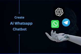 create ai chatbot or website using chatgpt and whatsapp