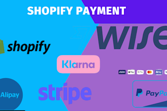 create paypal stripe payoneer and shopify payment gateway