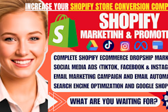 shopify marketing expert boost sales 2x  facebook ads klaviyo email flows