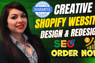do shopify website design and redesign shopify ecommerce website onpage SEO