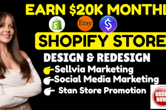 promote my sellvia store shopify marketing, high ticket dropshipping etsy sales