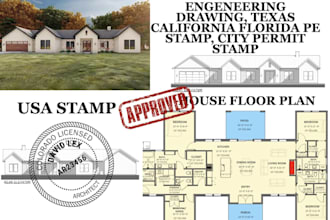 create professional architectural stamps mapping with precision