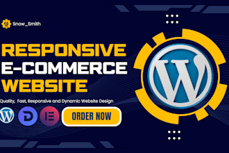 design ecommerce website in wordpress bluehost namecheap godaddy siteground wix