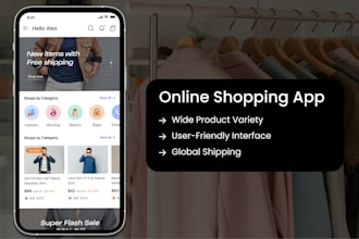 create an shopping marketplace app like temu, shein, or wish