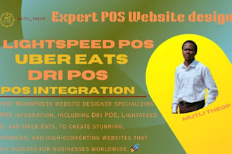 do pos integration, do uber eats, dri pos, lightspeed pos