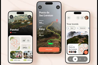 develop travel and tourism app, city tour app, trip planning app