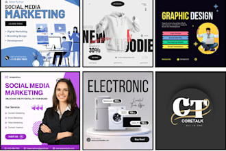 design a social media branding kit