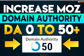 increase moz domain authority using high quality SEO backlinks