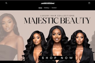 build hair extension shopify store hair extension store hair extension website