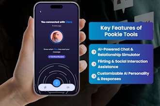 create an ai powered dating app like pookie tools, teaser ai, or rizz ai