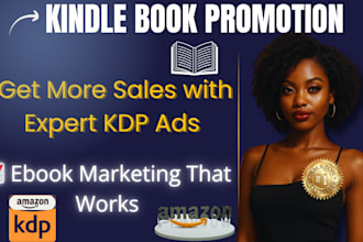 do book promotion and ebook marketing using amazon KDP ads to increase sales