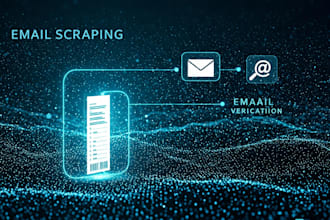 scrape emails, verify and build a quality email list for you