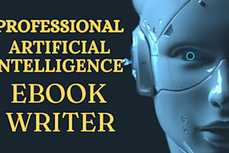 write your cybersecurity, machine learning, artificial intelligence ebook