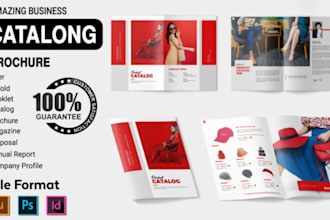 design product catalog, sell sheet, lookbook, catalogue, magazine design
