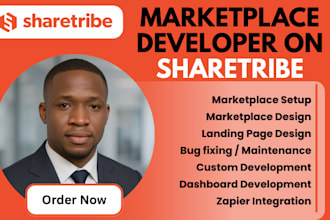 setup b2c, p2p, b2b marketplace on sharetribe, sharetribe marketplace