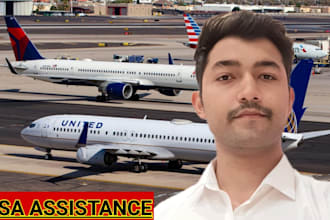 provide visa assistance and visa filling for different travelling countries