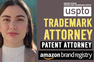 be US licensed trademark attorney for your uspto filing trademark registration