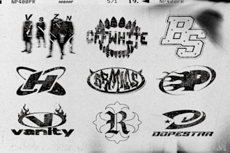do creative logo design for your business or brand