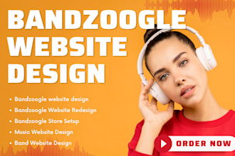 design bandzoogle music website redesign bandzoogle website design music website