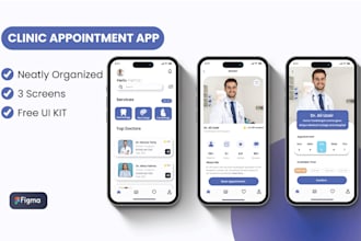 develop telemedicine app, patient app, doctor app,  booking app
