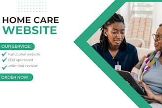 design home care website
