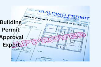redraw and modify plans for building permit approval