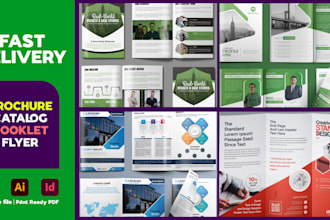 design bifold and trifold brochure magazine and catalog