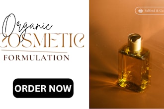 develop compliant and organic cosmetic product formulations